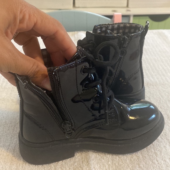 OVEKOS Girls Winter Snow Boots, size 8.5 Toddler - Picture 5 of 8